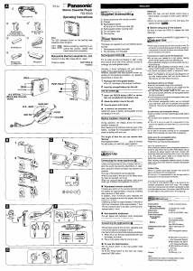 Handleiding Panasonic RQ-SX33 Cassetterecorder