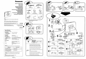 Manual de uso Panasonic RQ-SX35 Grabador de cassette