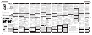 Manuale Panasonic RQ-SX59 Registratore a cassette