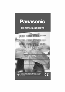 Priročnik Panasonic CU-W14BBP5 Klimatska naprava