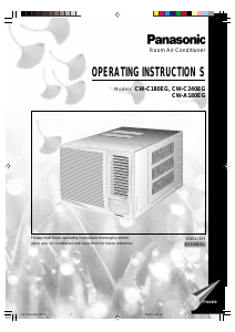 Manual Panasonic CW-A180EG Air Conditioner