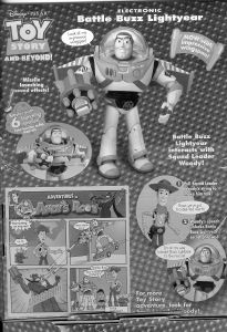 Manual Hasbro 3190 Toy Story And Beyond Electronic Battle Buzz Lightyear