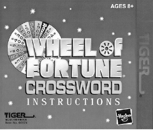 Handleiding Hasbro Wheel Of Fortune Crossword