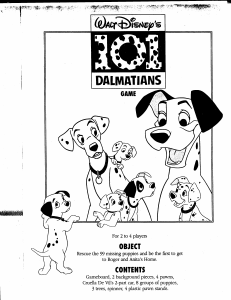 Handleiding Hasbro 101 Dalmations