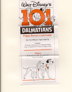 Handleiding Hasbro 101 Dalmations Puppy Rescue