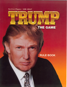 Manual Hasbro Trump The Game (2004)