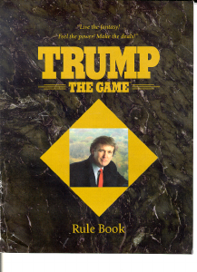 Manual Hasbro Trump The Game
