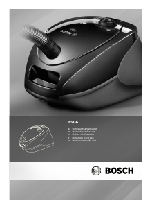 Manual de uso Bosch BSG61831 Aspirador