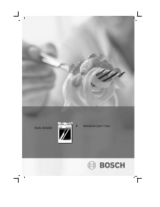 Manuale Bosch HLN424220 Cucina