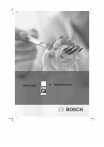 Handleiding Bosch HSV442020N Fornuis