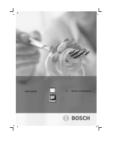 Mode d’emploi Bosch HSV745020 Cuisinière