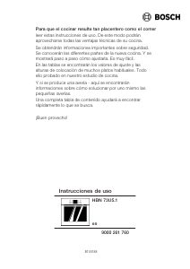 Manual de uso Bosch HBN73U551 Horno