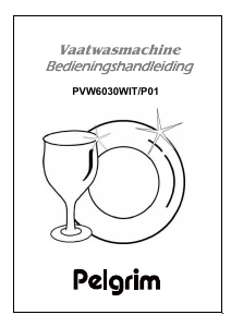 Handleiding Pelgrim PVW6030WIT Vaatwasser
