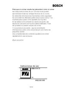 Manual de uso Bosch HBN874750 Horno