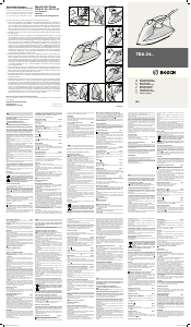 Manual de uso Bosch TDA2433 Plancha
