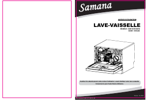 Mode d’emploi Samana SAM 5C55 BCW Lave-vaisselle