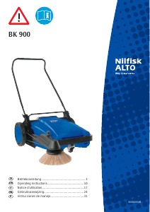 Bedienungsanleitung Nilfisk ALTO BK 900 Kehrmaschine