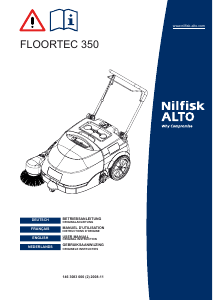 Bedienungsanleitung Nilfisk ALTO Floortec 350 Kehrmaschine