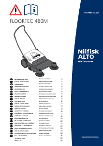 Bedienungsanleitung Nilfisk ALTO Floortec 480M Kehrmaschine