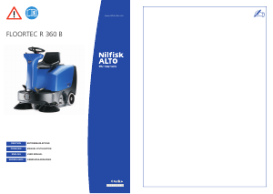 Bedienungsanleitung Nilfisk ALTO Floortec R 360 B Kehrmaschine