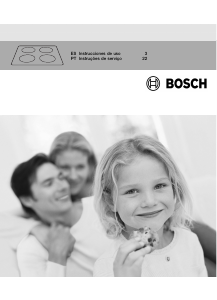 Manual de uso Bosch PKT375E02 Placa