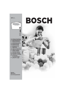 Handleiding Bosch MFQ2000 Handmixer