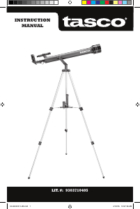 Manual Tasco 30060403 Novice Telescope