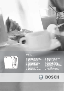 Εγχειρίδιο Bosch TFB1620 Φριτέζα