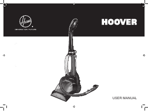 Manual Hoover CJ630T 001 Steam Cleaner