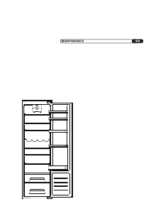 Manual Hoover HBOL 172 UK Refrigerator