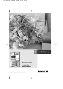 Mode d’emploi Bosch KGP34330 Réfrigérateur combiné