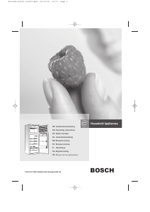 Käyttöohje Bosch KDV24N00 Jääkaappipakastin
