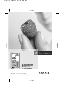 Mode d’emploi Bosch KGV74320 Réfrigérateur combiné