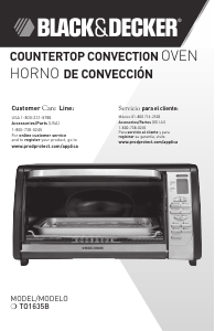 Manual de uso Black and Decker TO1635B Horno