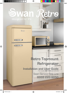 Manual Swan SR11010PN Fridge-Freezer