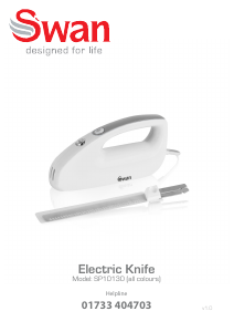 Manual Swan SP10130N Electric Knife