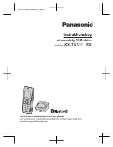 Brugsanvisning Panasonic KX-TU311EXBE Mobiltelefon