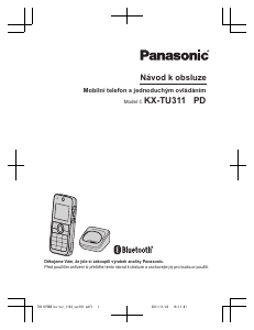 Manuál Panasonic KX-TU311PDBE Mobilní telefon