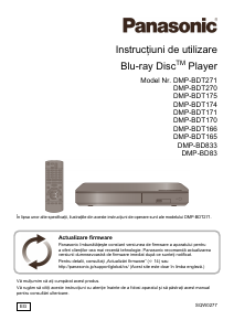 Manual Panasonic DMP-BDT270EG Blu-ray player