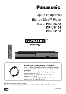 Priručnik Panasonic DP-UB150 Blu-ray reproduktor