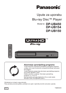 Priručnik Panasonic DP-UB450 Blu-ray reproduktor