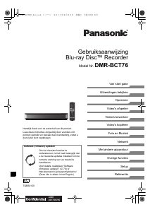 Handleiding Panasonic DMR-BCT76EC Blu-ray speler