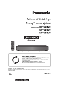 Használati útmutató Panasonic DP-UB330EG Blu-ray lejátszó