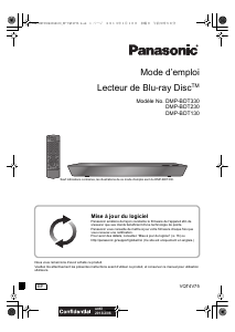 Mode d’emploi Panasonic DMP-BDT130EF Lecteur de blu-ray