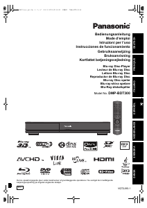 Mode d’emploi Panasonic DMP-BDT300EG Lecteur de blu-ray