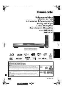 Bedienungsanleitung Panasonic DMP-BD80EG Blu-ray player