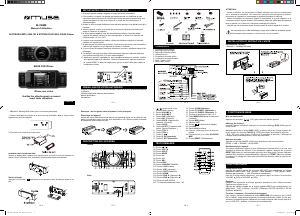 Mode d’emploi Muse M-118 IMR Autoradio