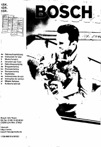 Handleiding Bosch KSK38420 Koelkast