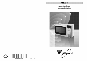 Instrukcja Whirlpool MT 263 Black Kuchenka mikrofalowa