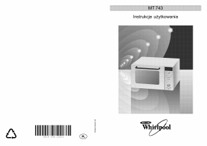Instrukcja Whirlpool MT 743/INOX Kuchenka mikrofalowa